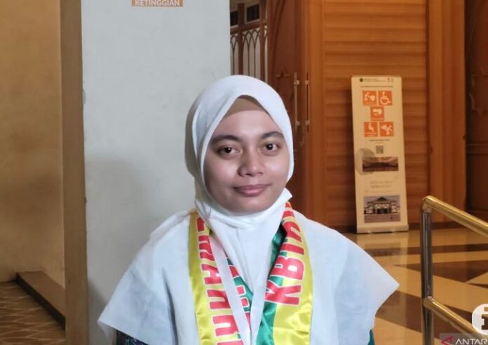 Devi Kusuma Wardani, jamaah haji termuda Indonesia tahun 2023