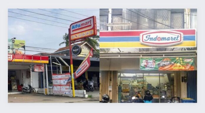 biaya usaha frenchise minimarket seperti Alfamart-Indomaret