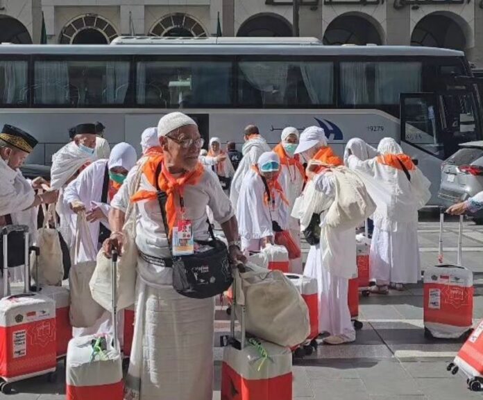 jamaah haji Gelombang kedua tiba di Mekkah