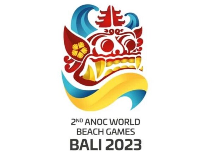 Logo World Beach Games Bali tahun 2023