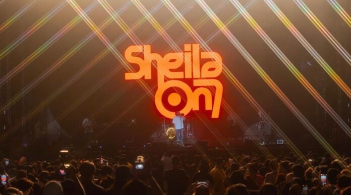 Sheila On7 saat manggung di We The Fest tahun 2023