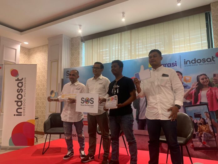 Konfrensi Pers , Indosat Ooredoo Hutchison Gelar Kompetisi dan Festival Film Pendek SOS 2023.