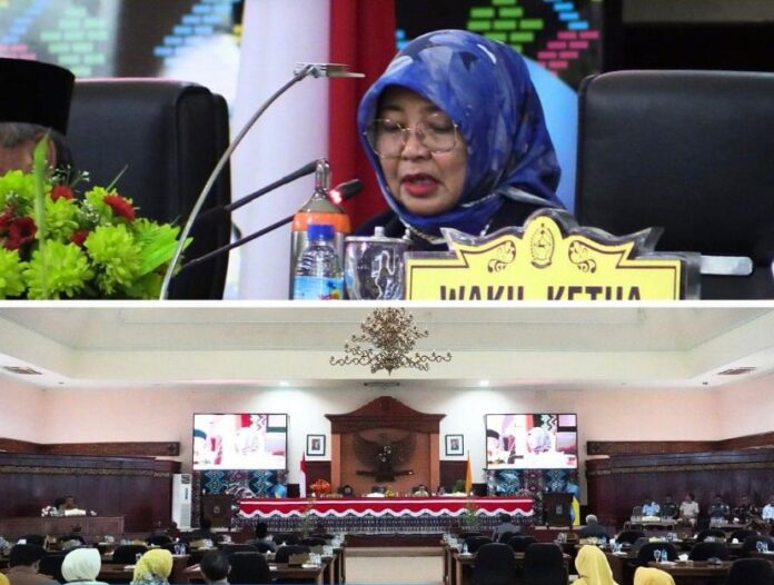 Suasana sidang Perdana DPRD NTB bacakan kegiatan tahun 2024