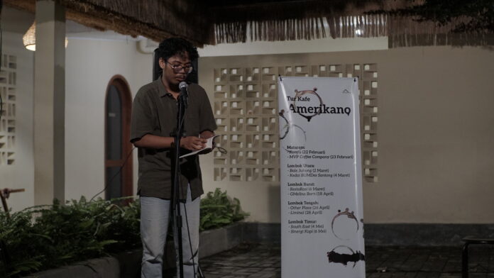 Gilang Sakti Ramadhan gelar tour di Cafe Konyu Mataram