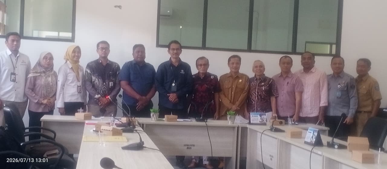 Bapemperda DPRD NTB Matangkan Ranperda Sumbangan Pendidikan Dengan Ombusman RI NTB
